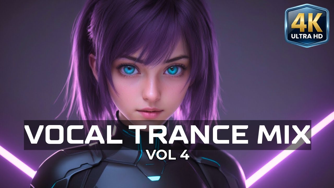 Vocal Trance Mix Vol.4 ✨| Uplifting & Euphoric Female Vocals | Trance 2025 | 4K Space