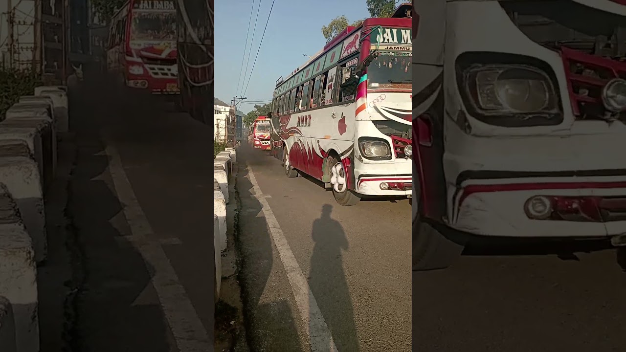 Bus race katra jammu 🥰🥰🥰