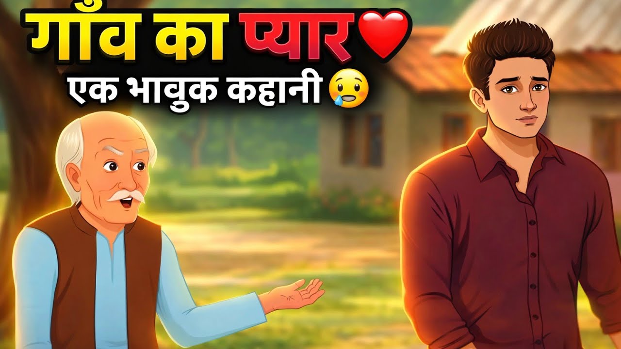 गाँव का प्यार ❤️ | Hindi Cartoon | Hindi Kahani | Moral Story | Gab Ka Payar |