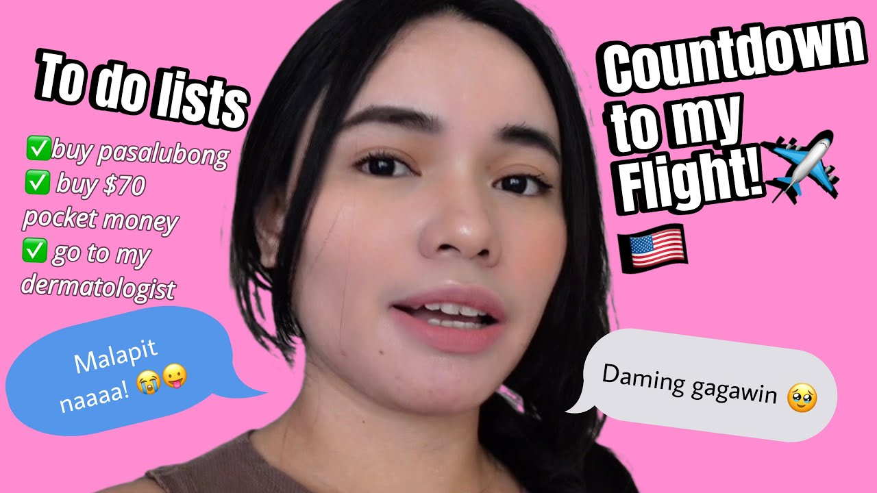 Preparations, to-do Lists & Chikahan ☕️ | Countdown to My Flight to the USA 🇺🇸 (part 2)