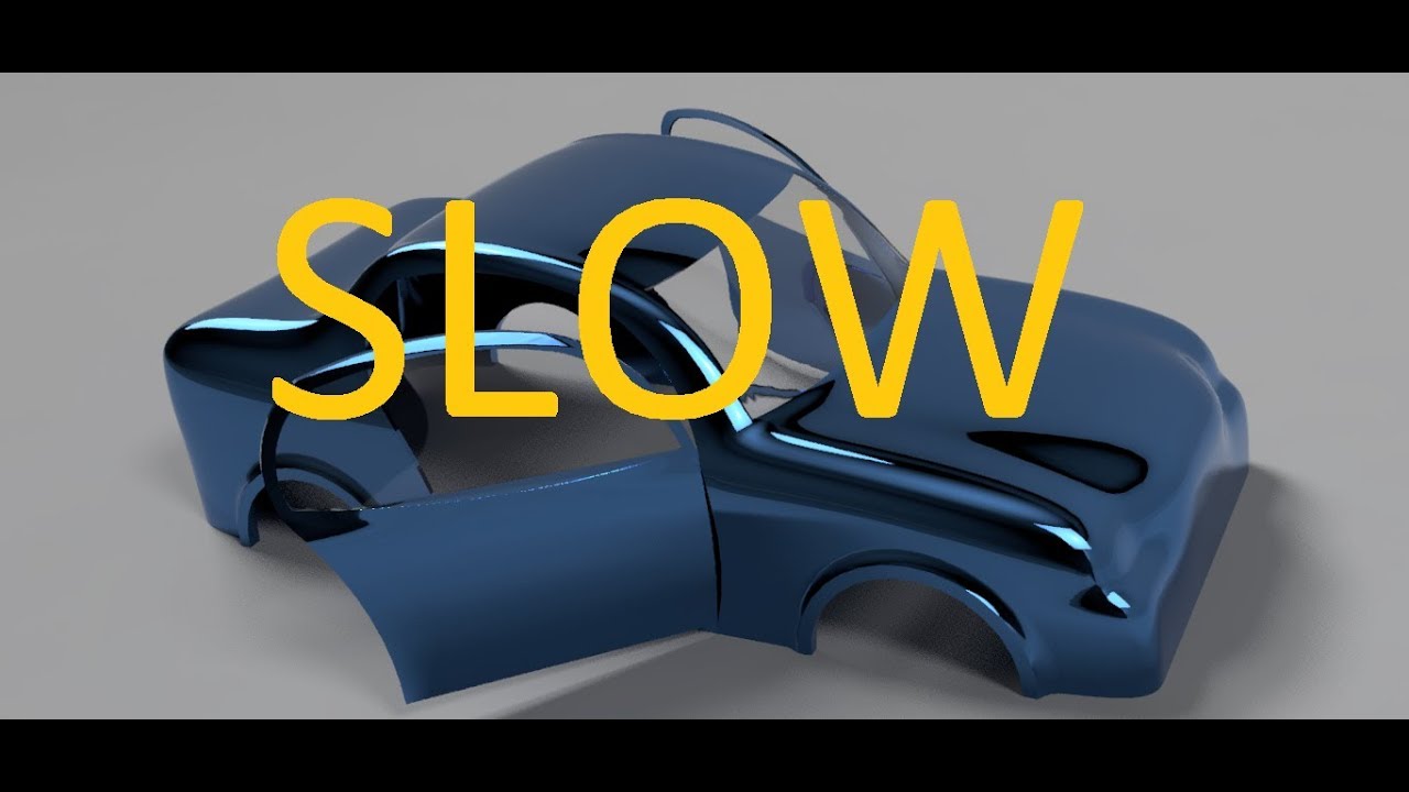 Autodesk Fusion 360: Car-body (lesson) SLOW