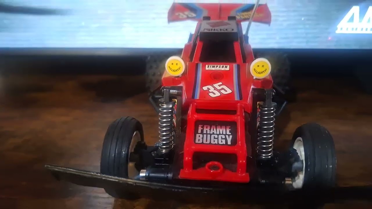 MILT BUILT AMAZING 8$ FIND🤑 RARE 1980'S NIKKO TURBO PANTHER  TOP CONDITION# collector's item#rare rc