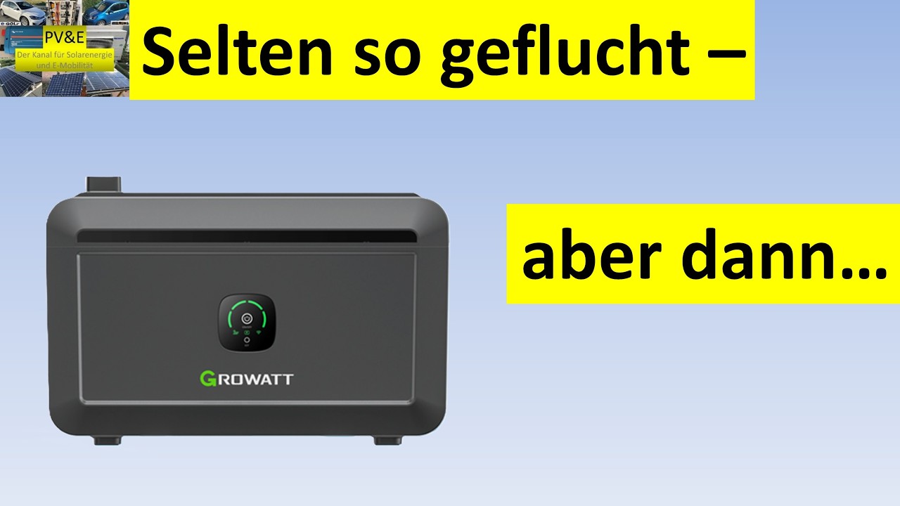 Growatt Noah 2000: Ausführlicher Test des Sparwunders