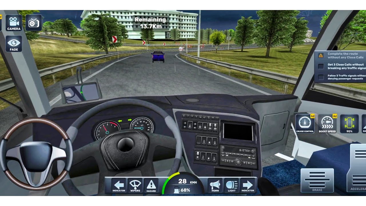 Best driving game| Real bus simulator My bus 3d android gameplay 