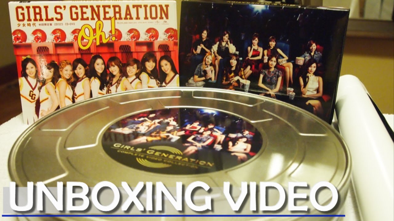Unboxing - SNSD Complete Video Collection (Blu-Ray)