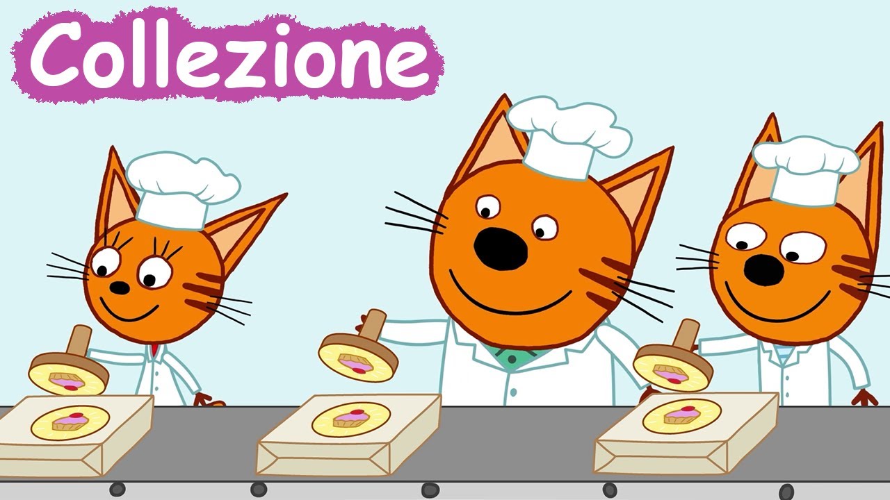 Dolci Gattini, Collezione di cartoni animati per bambini 🤩