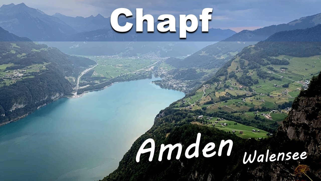 Aussichtspunkt Chapf in Amden am Walensee