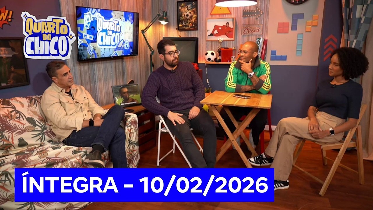 Assista à íntegra do Quarto do Chico desta terça-feira (10)