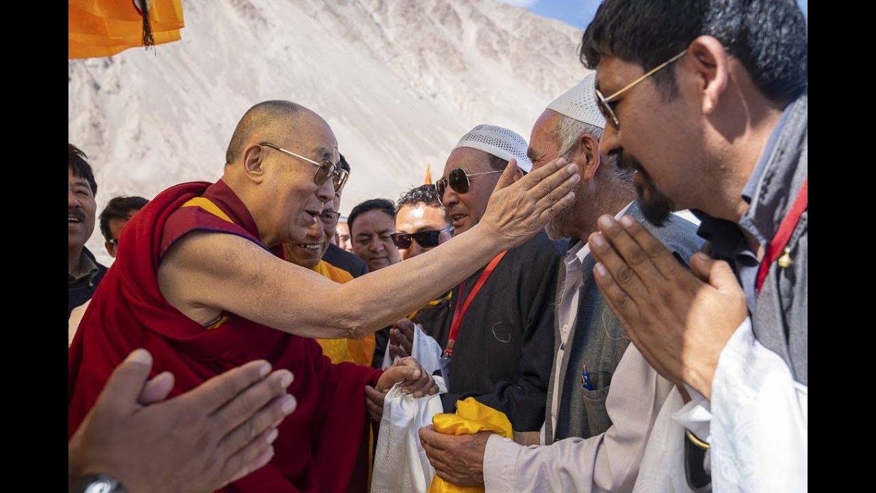 Dalai Lama of Tibet meets with Members of the Muslim Community