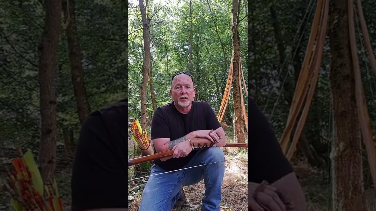 How to shoot heavy bows warbow style.