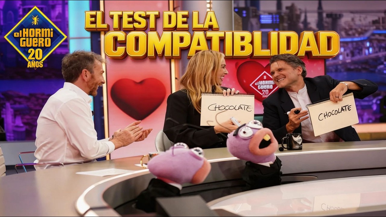 Kira Mir&oacute; y Salva Reina se enfrentan al test de &lsquo;Tu media laringe&rsquo; - El Hormiguero