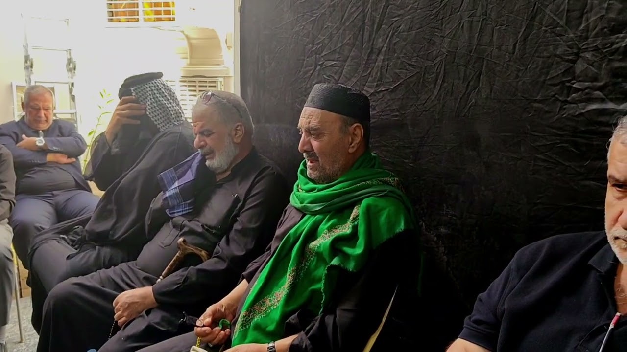 مجلس عزاء الحسين ع/ اليوم الخامس الشيخ جعفر الدجيلي/ المؤسس المرحوم الحاج حسن فخر الدين