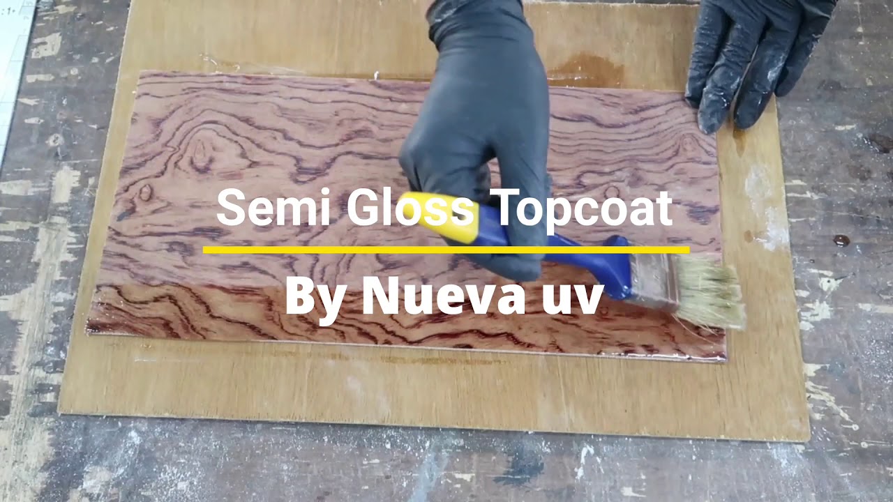 uv semi gloss topcoat