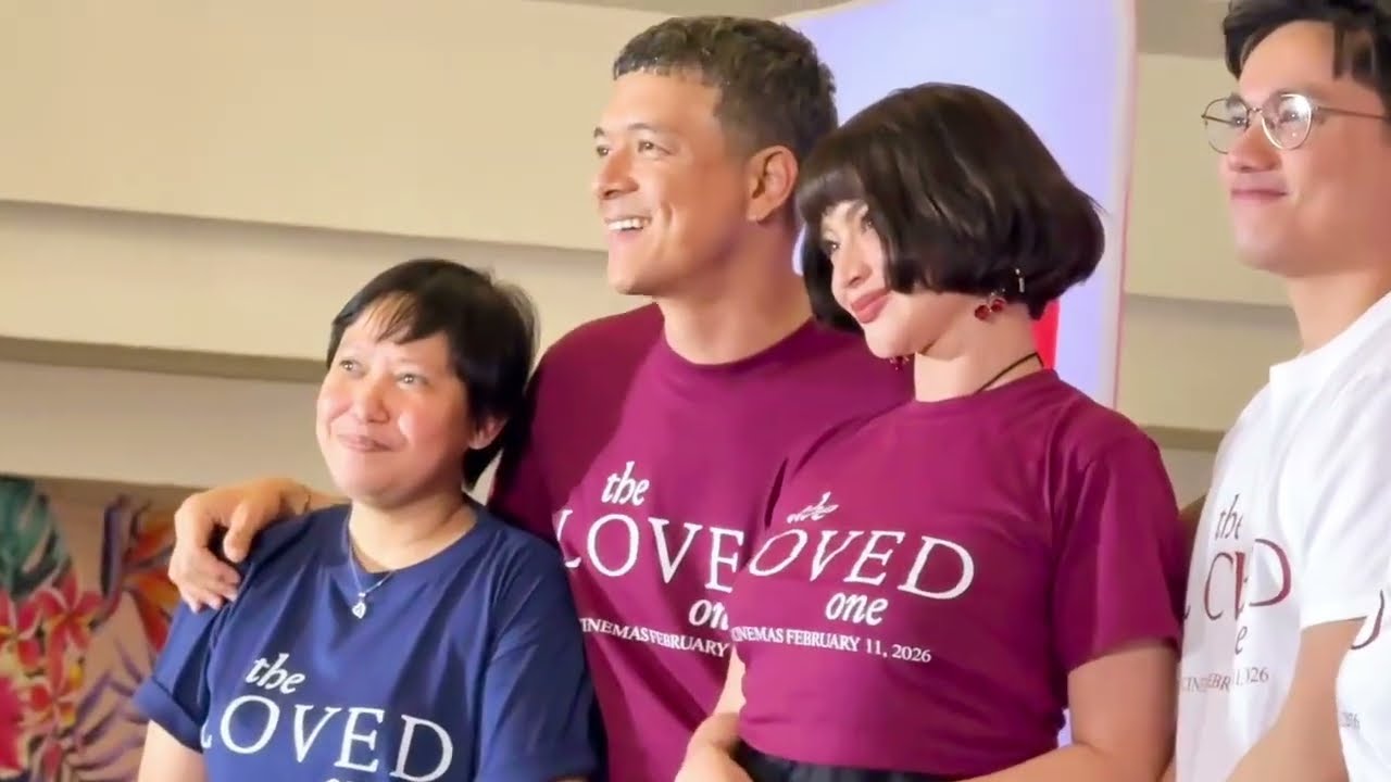 Anne Curtis and Jericho Rosales led the cast of 'The Loved One' in their on-ground event in Manila.