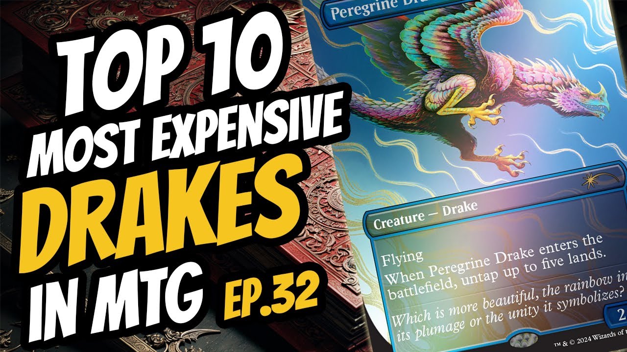 Top 10 Most Expensive Drake Creatures in MTG | Ep.32