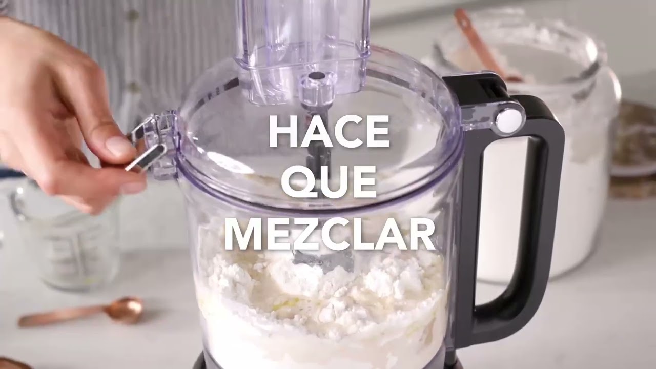 &iquest;Qu&eacute; puedes hacer con la cuchilla para masa del procesador de alimentos de KitchenAid? | KitchenAid