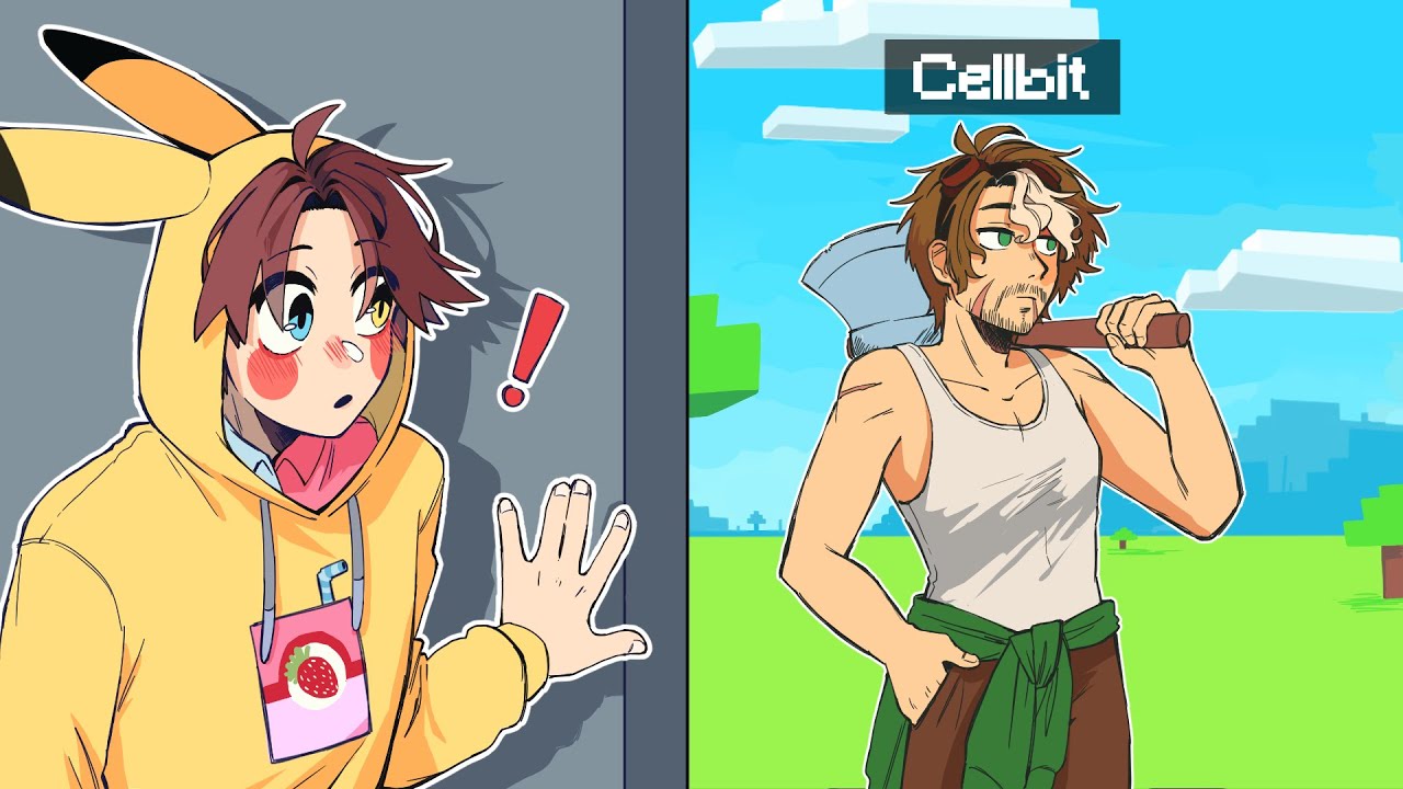 Я встретил CELLBIT на QSMP