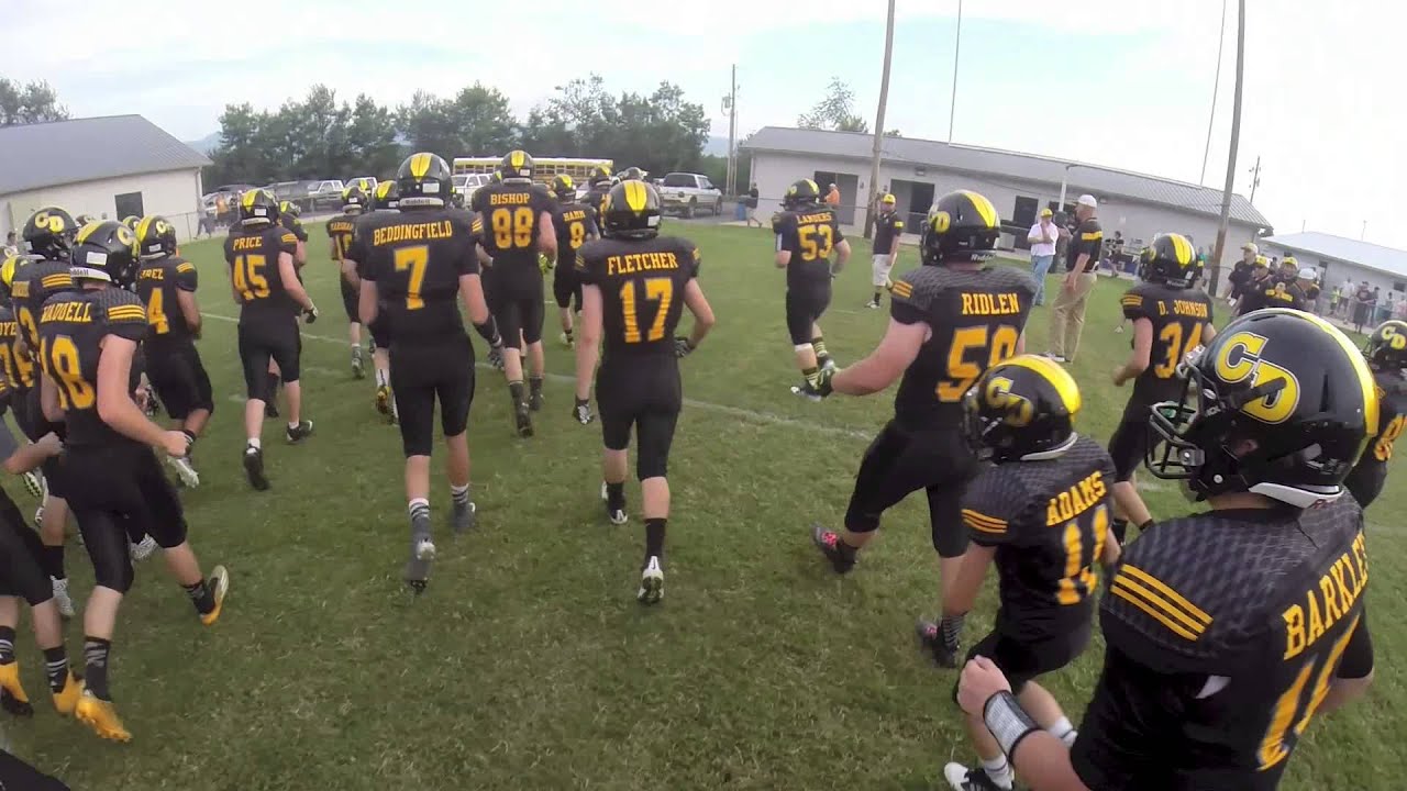 Helmet cam with ChuckeyDoak receiver Hunter Johnson