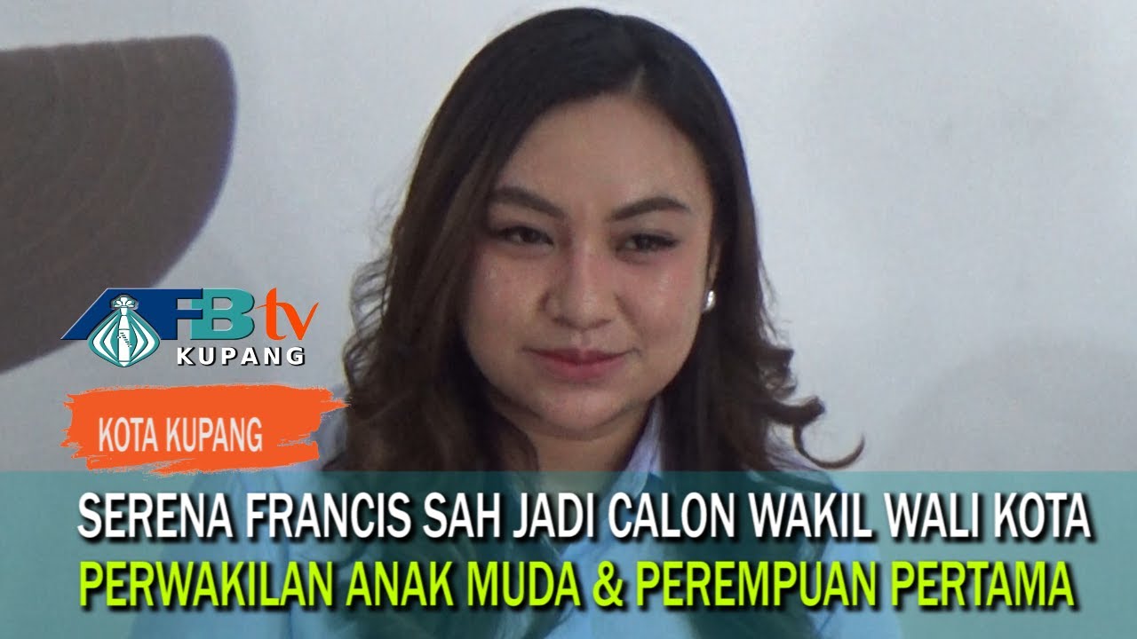 Catat Sejarah, 'Serena Francis' Anak Muda Pertama Yang Diusung Partai Politik di Pilwalkot Kupang