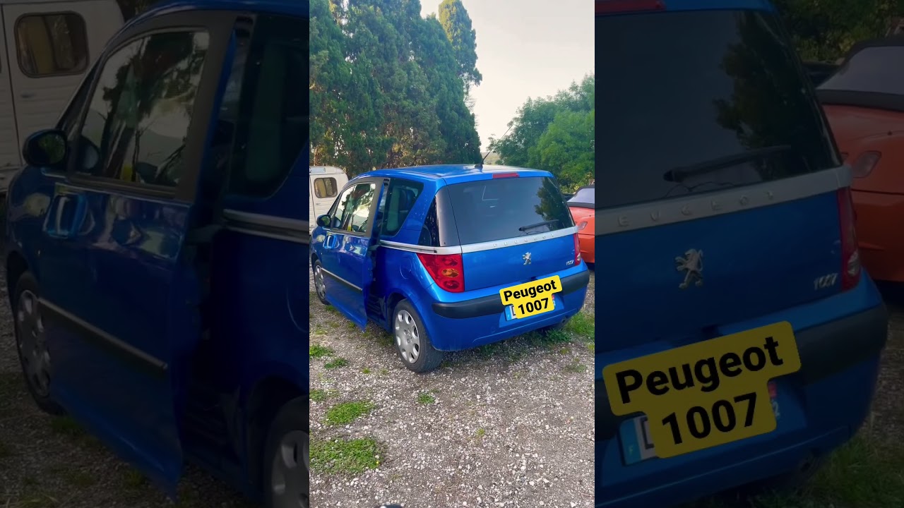 Peugeot 1007 slide door #shortsvideo #peugeot #1007