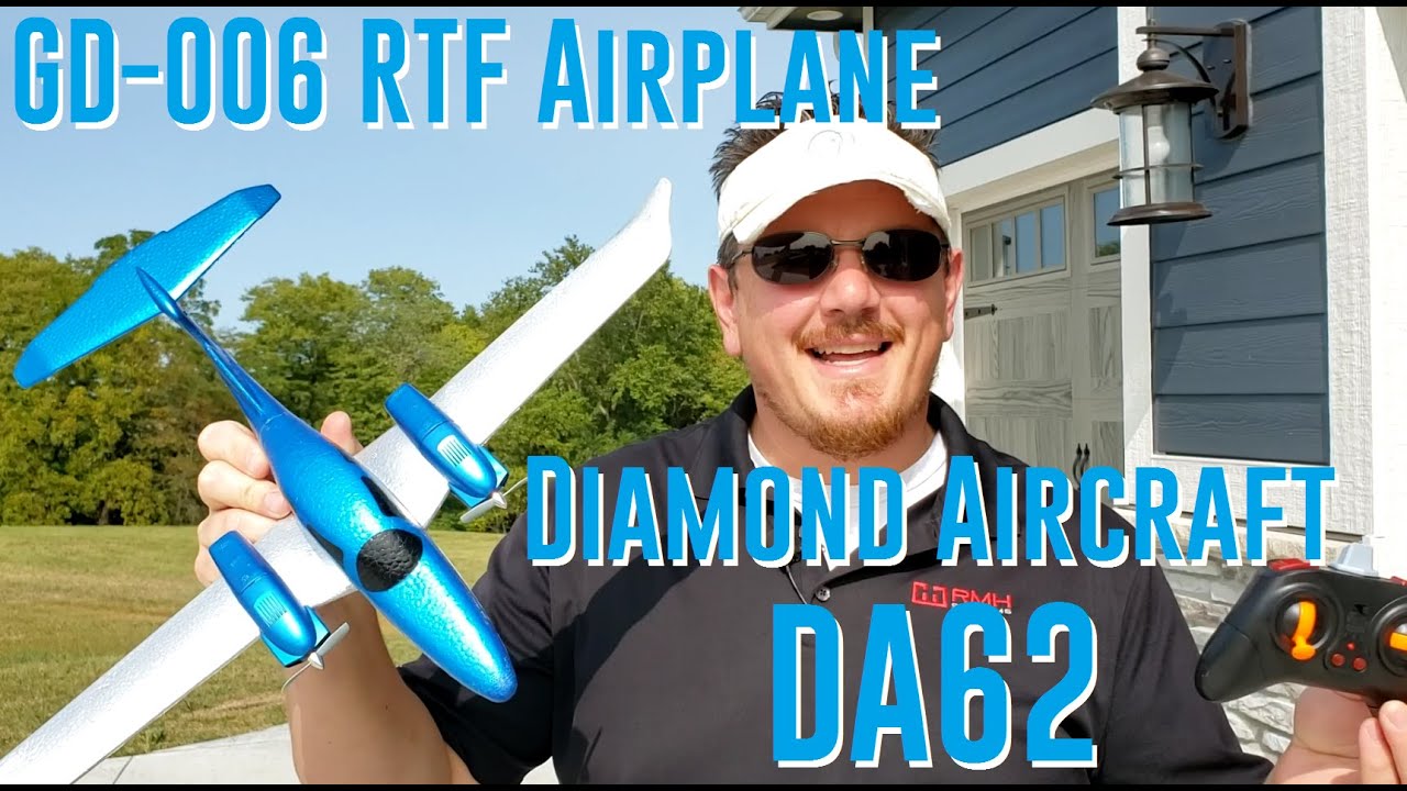 GD-006 - Diamond Aircraft - DA62 - RTF Airplane - Unbox, Build, & Maiden