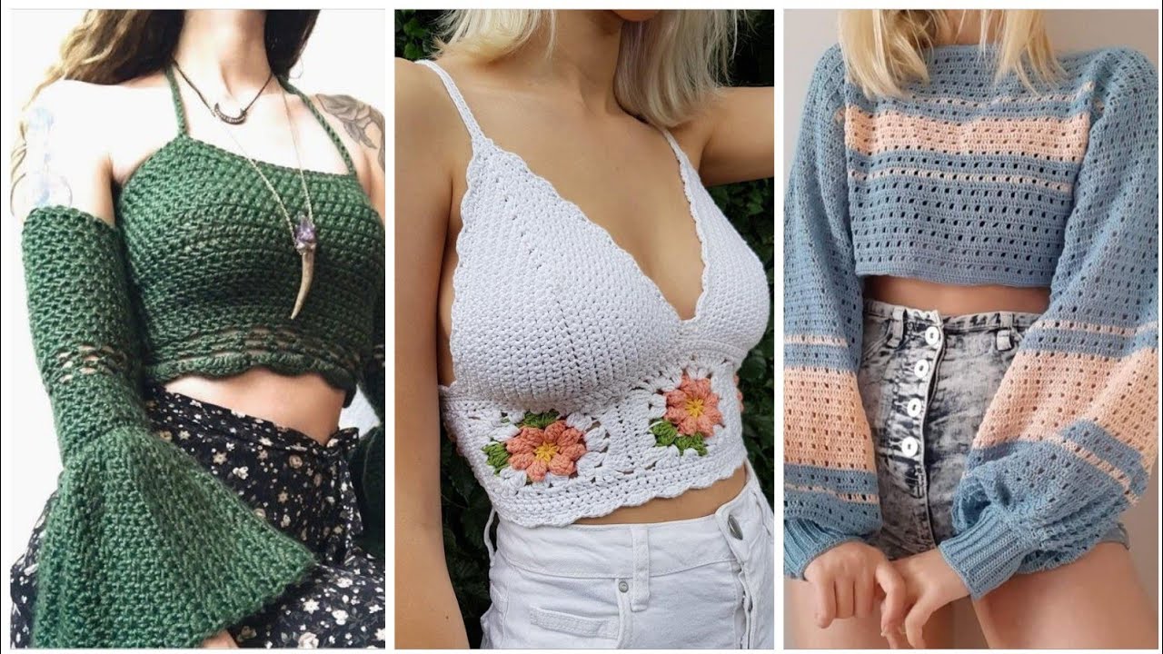Crochet blouse for women Majovel  crochet 2022 pattern new arrival on market