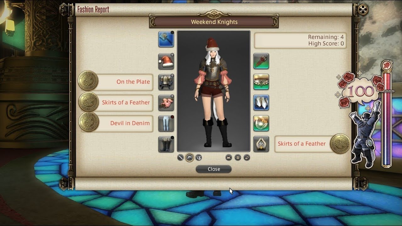 FFXIV: Fashion Report Friday - Week 45 - Theme : Weekend Knights