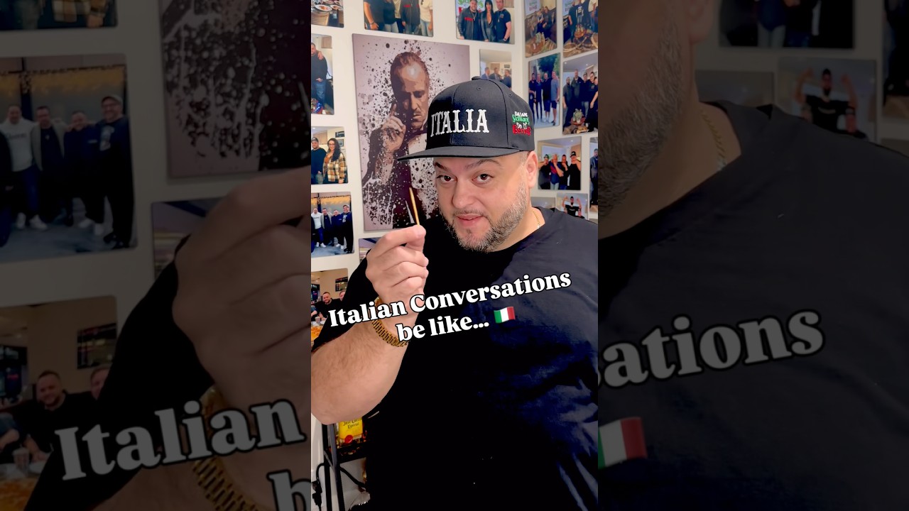 Italian Conversations be like&hellip; 🇮🇹 #italianamerican #italian