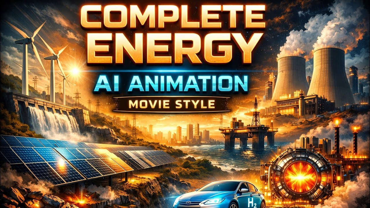 Complete Energy ⚡ | The Power That Runs The World | UPSC AI Animation Movie Style