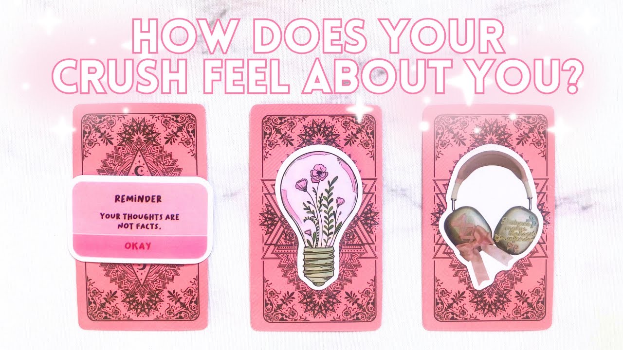 💞HOW DOES YOUR CRUSH FEEL ABOUT YOU?💕💓 PICK A CARD Tarot reading