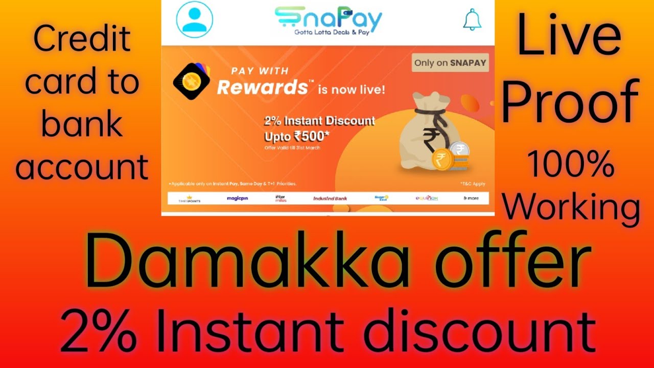 Snapay Bug/Loot| Credit card to bank account free transfer| Lazypay to bank account transfer|