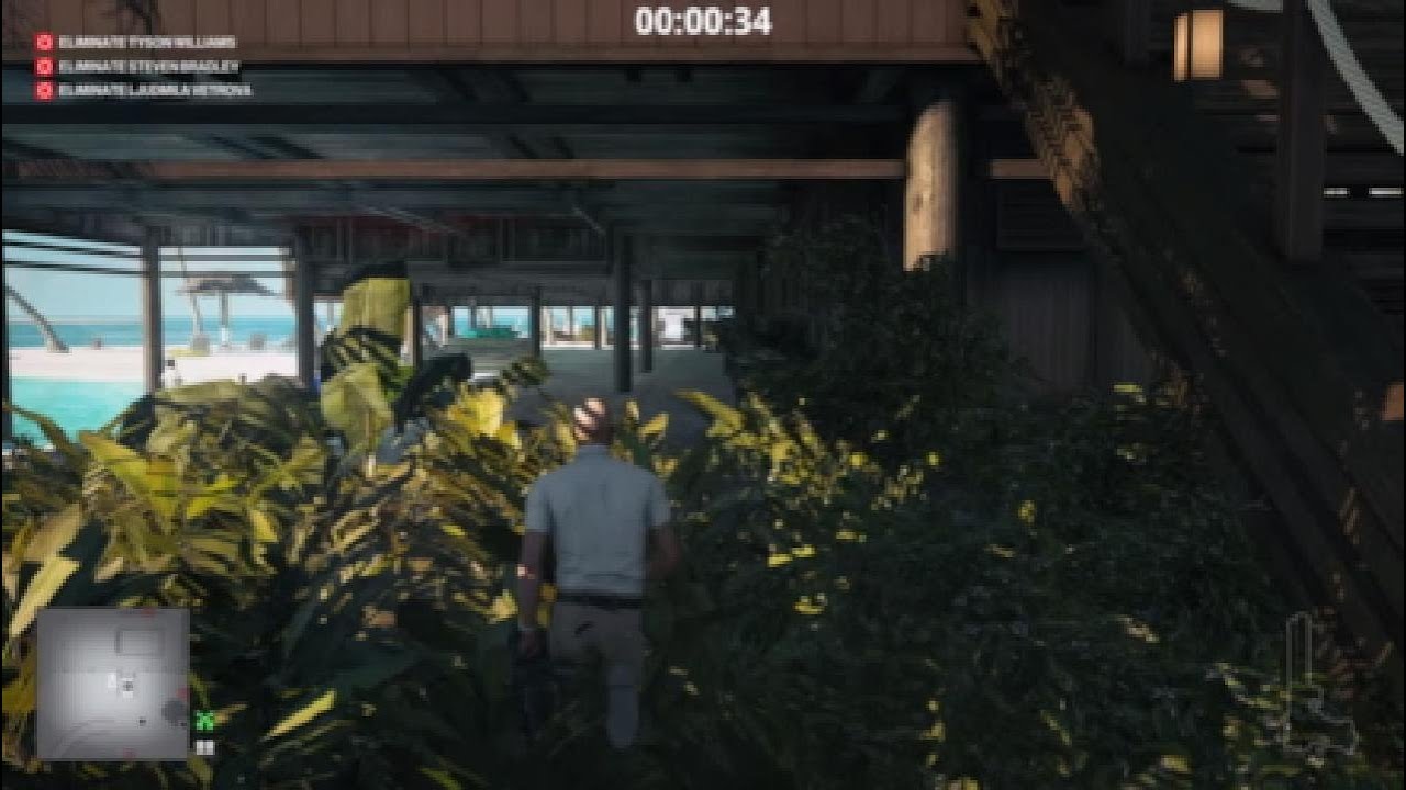 Hitman WOA Haven Island Silent Assassin Suit Only & Sniper Assassin