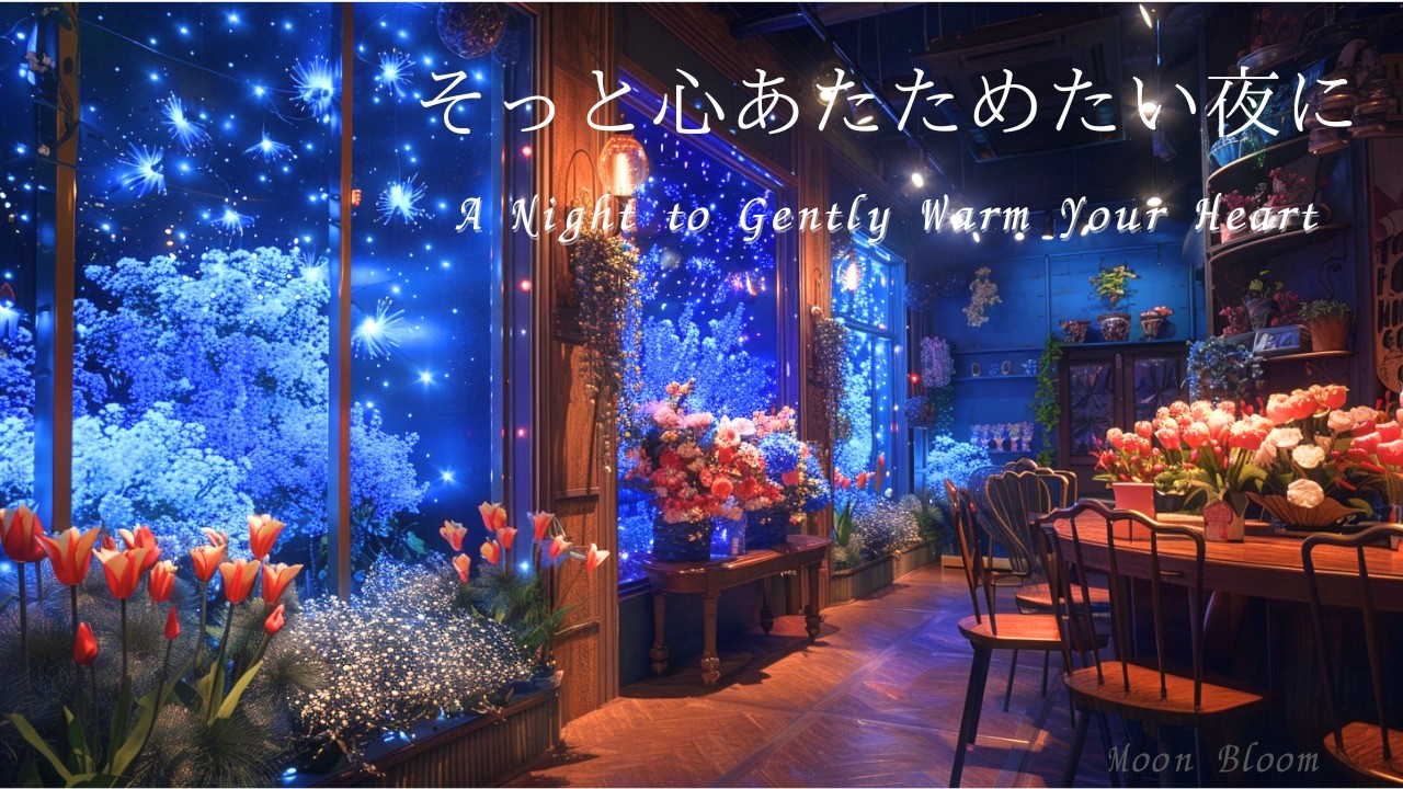 【Night Piano BGM】そっと心あたためたい夜に｜A Night to Gently Warm Your Heart