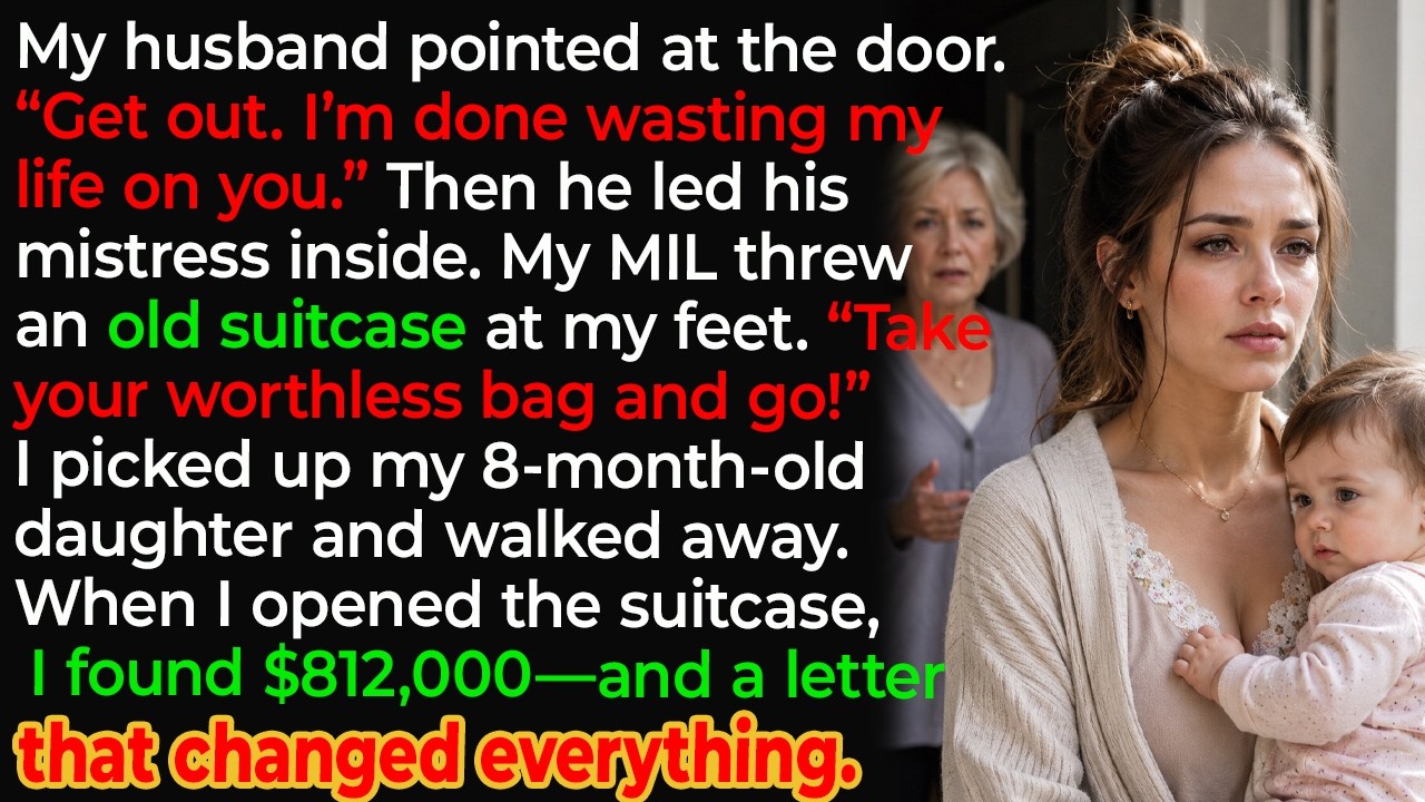 My Husband Kicked Me Out for His Mistress&mdash;Then My Mother in Law Threw Me an Old Suitcase