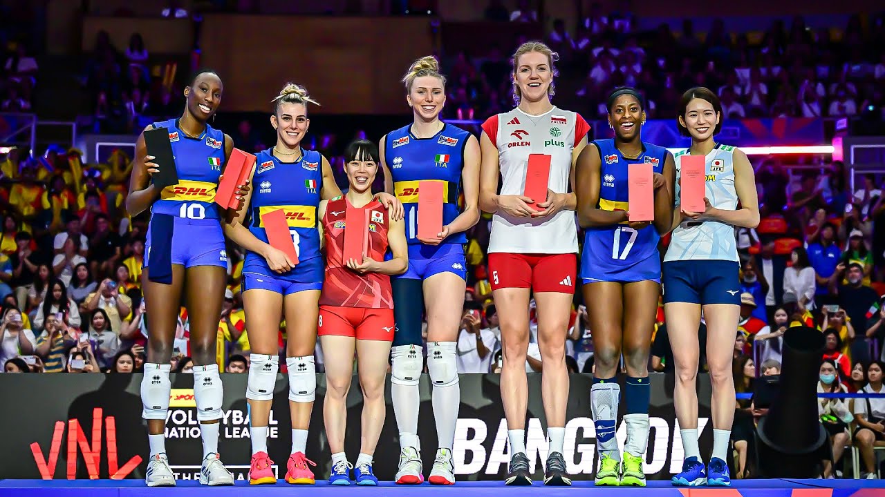 WOMEN'S VNL 2024 DREAM TEAM: THE ELITE SQUAD