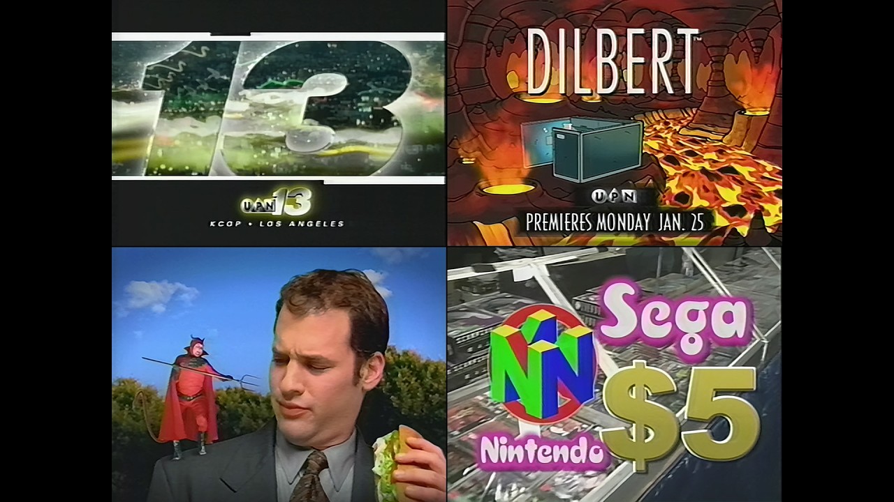 UPN Commercials - January 1st 1999 - SP Mode & HiFi Stereo