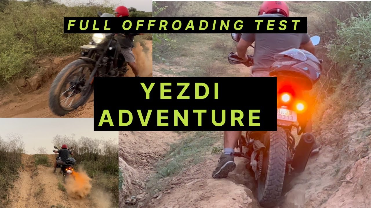 Yezdi Adventure Extreme Offroad | is the #yezdiadventure better than Royal Enfield Himalyan? | 4K