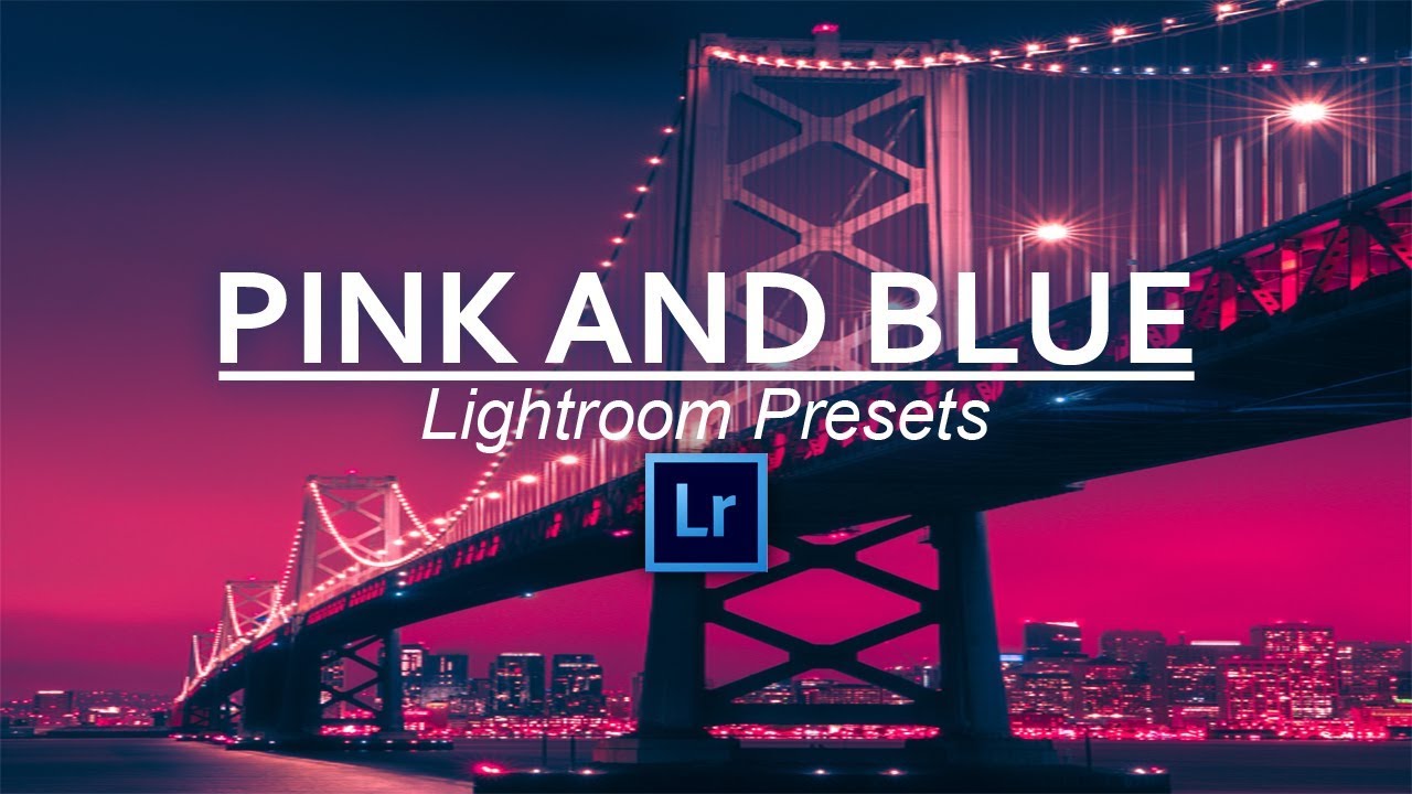 Pink And Blue Tone Lightroom | Lightroom Tutorial - Lightroom Android Mobile #Preset