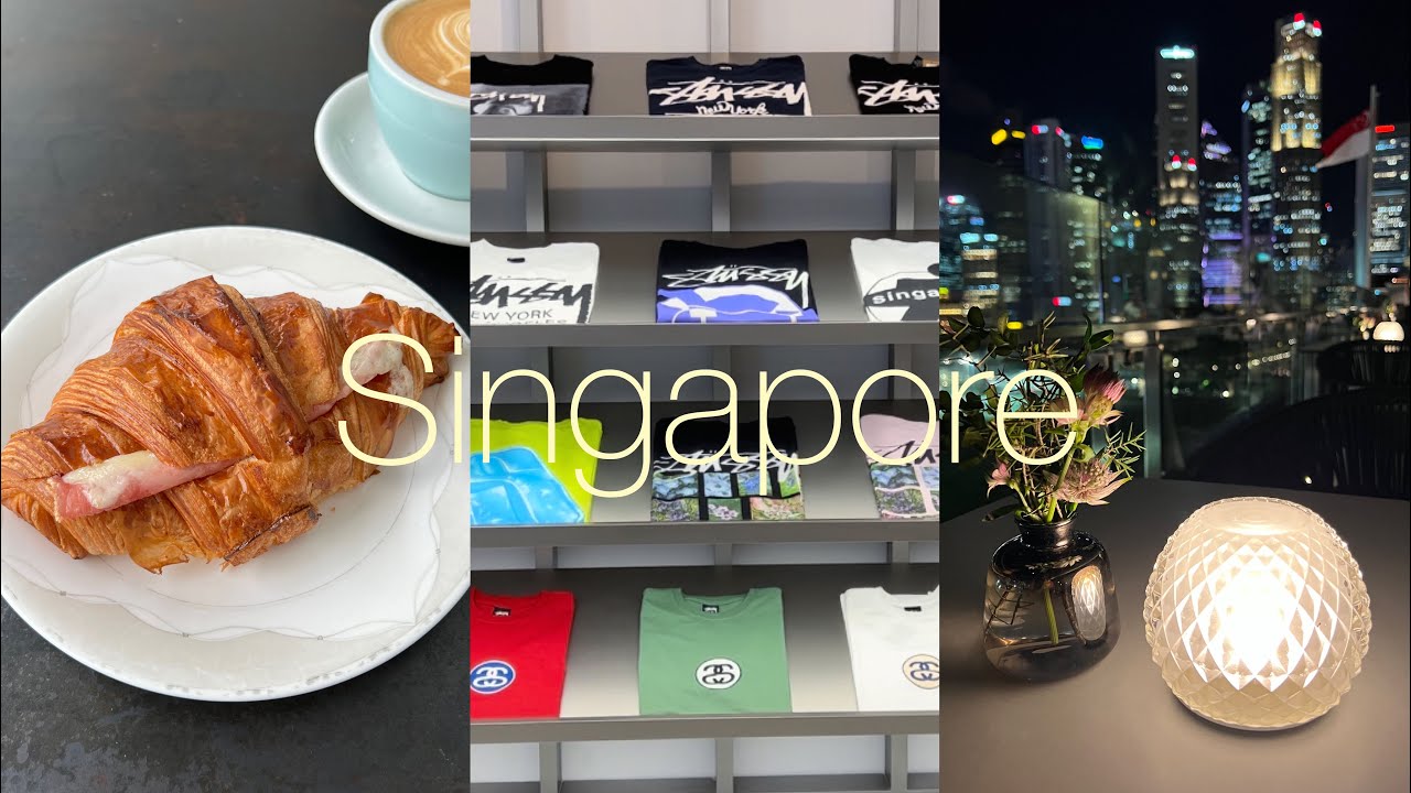 Sub)Singapore Ep.1 7박 8일 싱가포르 여행 어렵지 않아요🇸🇬 오차드 로드 맛집, 편집샵, 내셔널 갤러리 루프탑 바, 티옹바루 베이커리, 레드 닷 디자인 뮤지엄