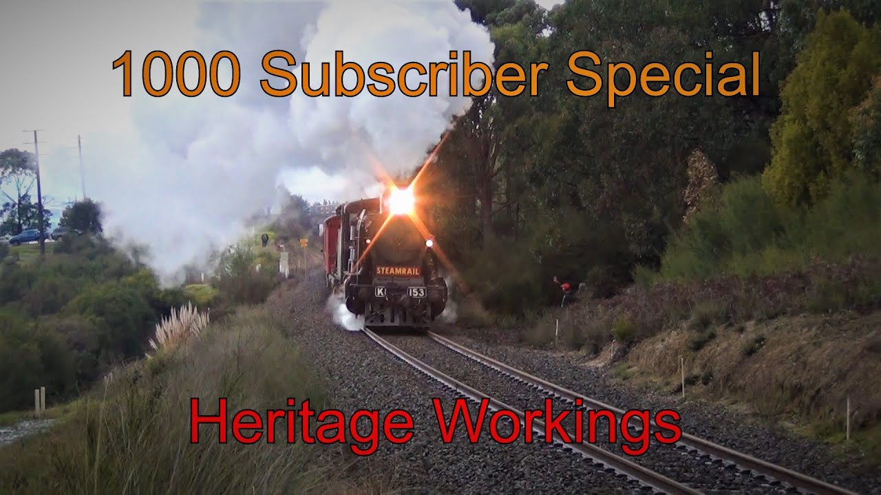 Australian Heritage Trains - 85 Mins of Aussie Trains!