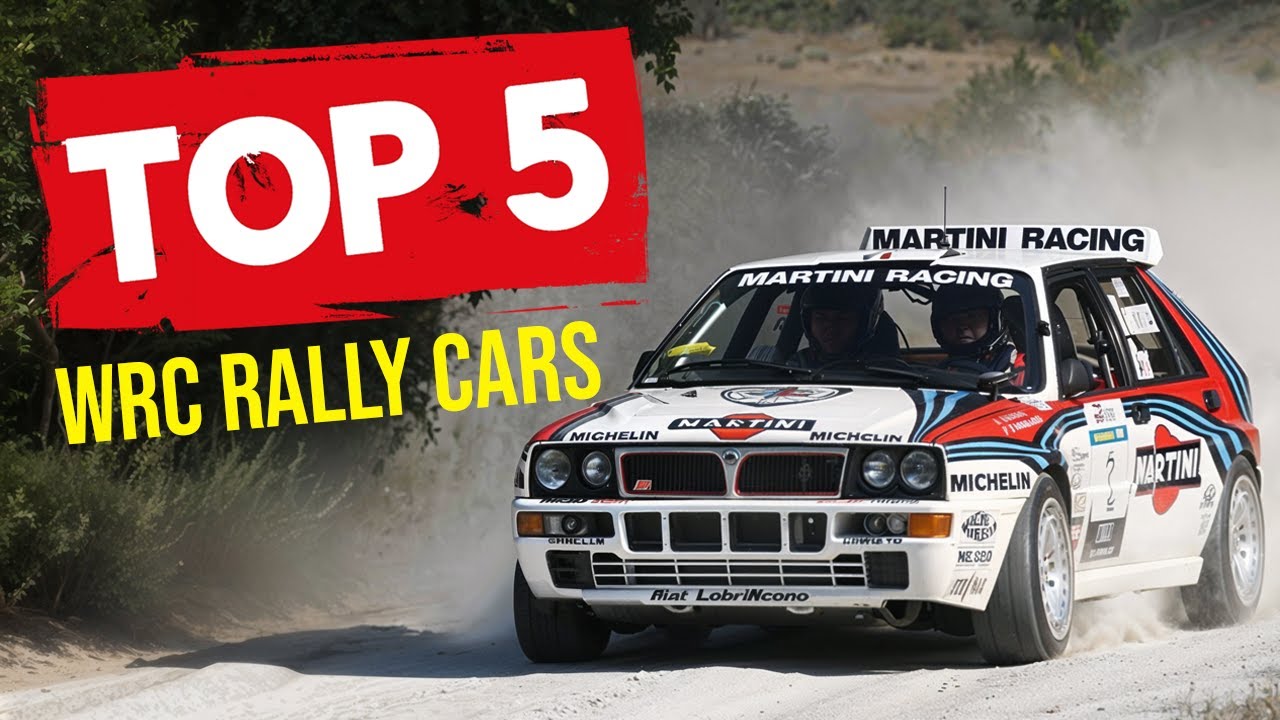 TOP 5 WRC Rally Cars of ALL TIME