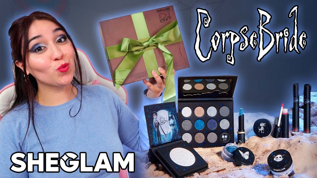 REVIEW SHEGLAM X Corpse Bride Collection // CADAVER DE LA NOVIA SHEIN