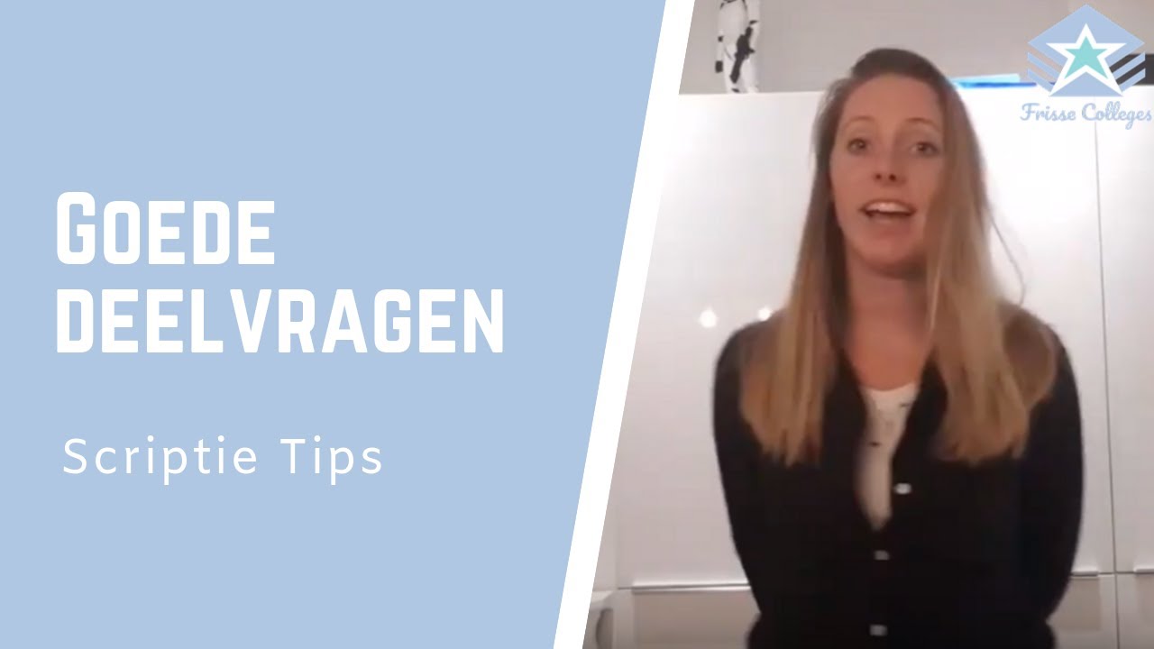 Scriptie Tips: Hoe maak je goede deelvragen?