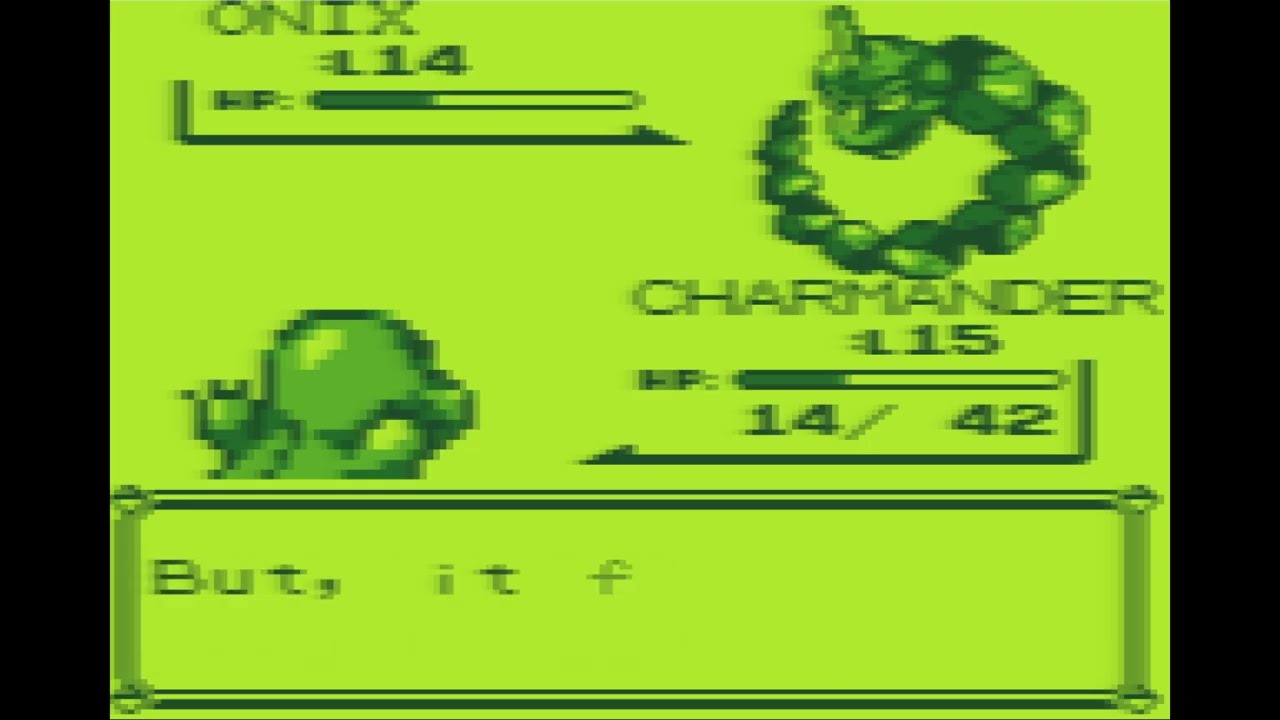 Defeating Brock in Pokémon Red | Part 2