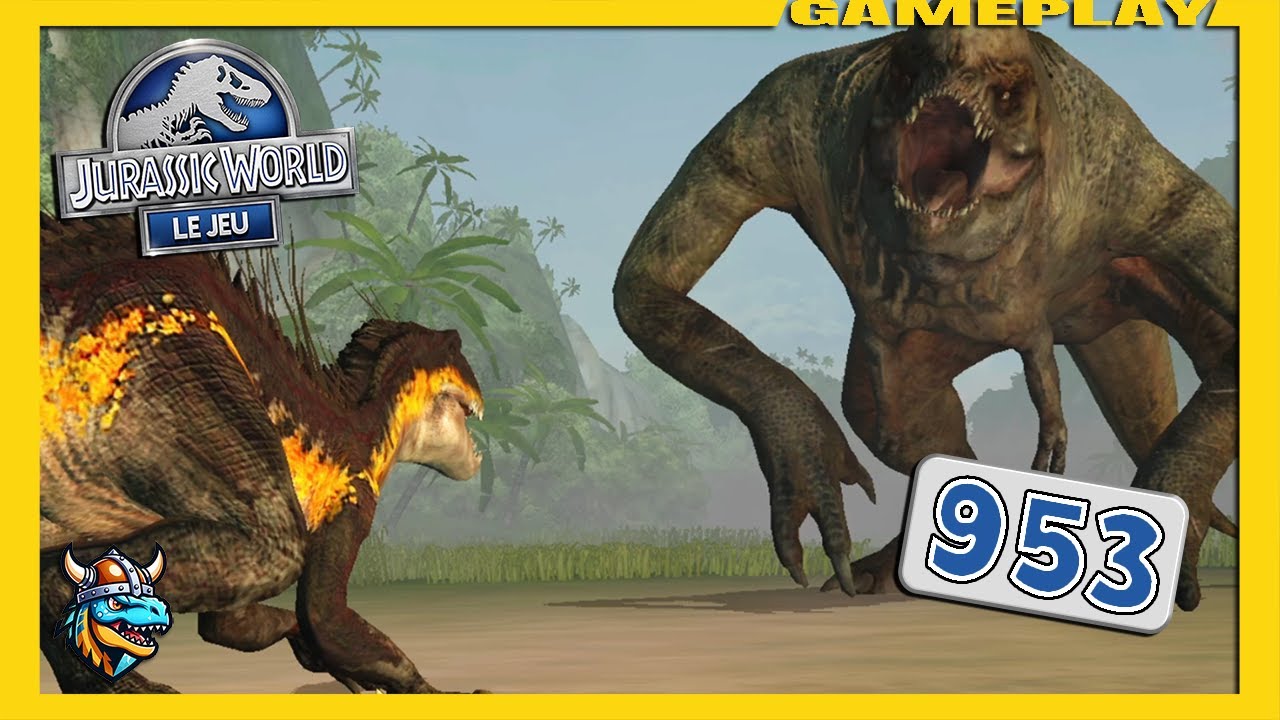 INDORAPTOR vs D-REX, He's BACK!! ► JURASSIC WORLD: The Game #953