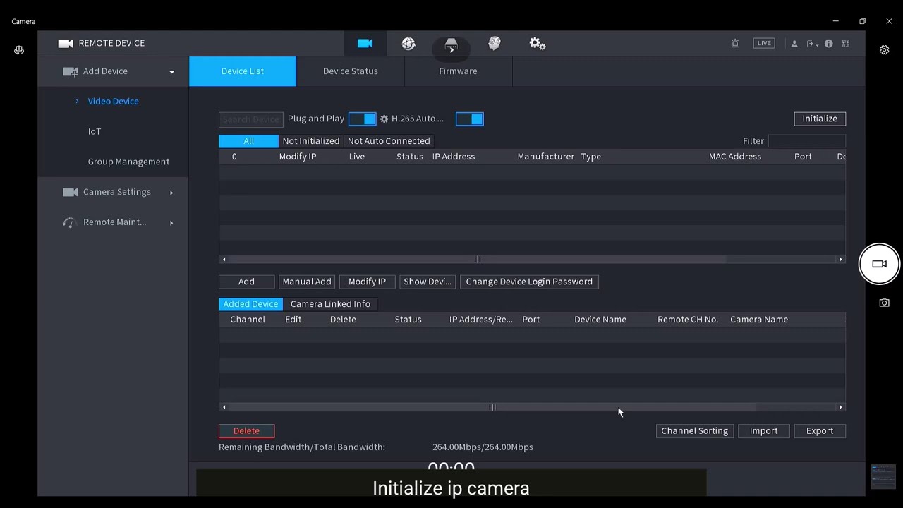 Dahua NVR/DVR/XVR - How to set Plug & Play