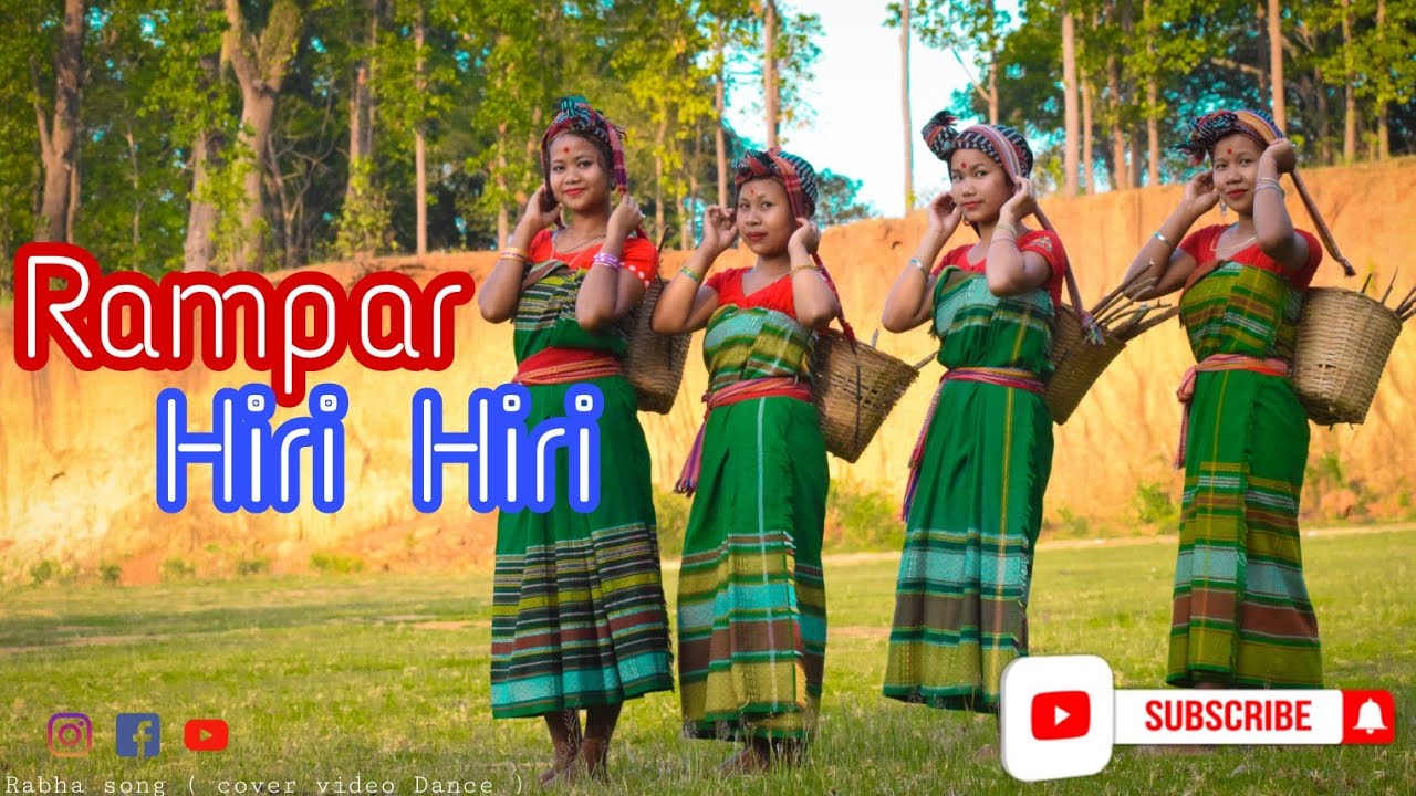 Rampar Hiri Hiri - Rabha song ( Cover Dance ) Maladhara 4Dance Group || KRSN Vlog's