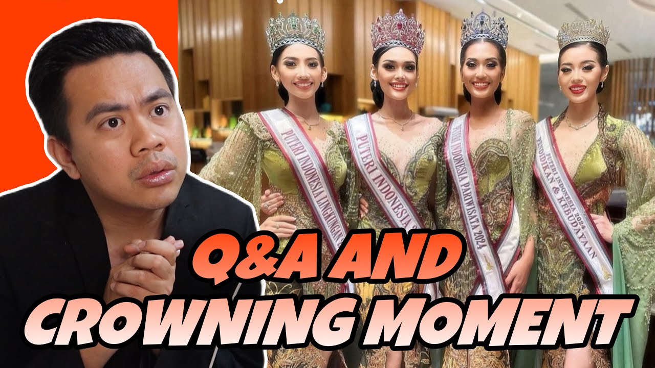ATEBANG REACTION | PUTERI INDONESIA 2024 Q&A and CROWNING MOMENT #puteriindonesia2024