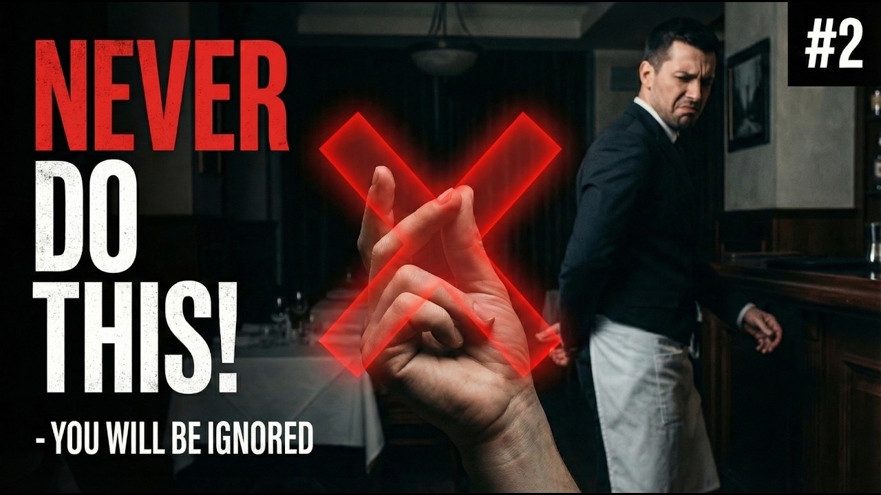 Get A Waiter's Attention In France (Without Being Rude)