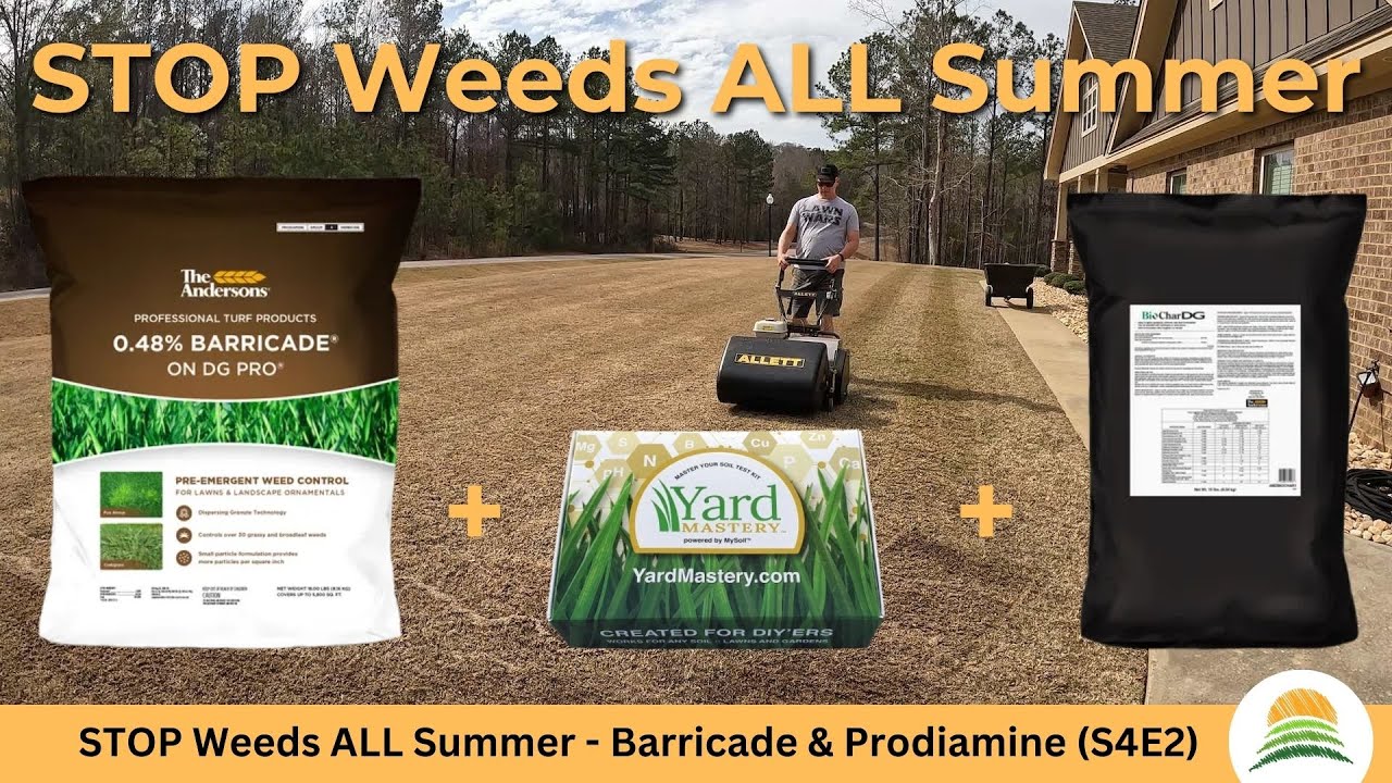STOP Weeds ALL Summer - Barricade & Prodiamine ☀️ (S4E2)